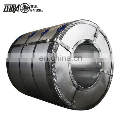 DX51D Heating System Usage 100g 275g Spangle G550 Zero Spangle Hot Dipped Zinc Galvanized Steel Coil
