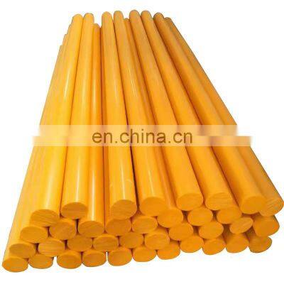 China Supplier customized high quality uhmwpe plastic rod UHMWPE CNC Machined plastic rod extruded  polyethylene HDPE  Rod