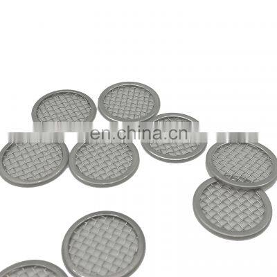 Oil filter mesh disc stainless steel edge mesh disk