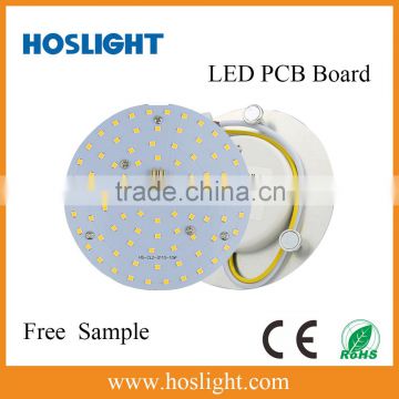 Magnet installation round AC SMD smd led module ceiling light led pcb 2835 module and free sample can be available