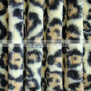 animal pattern plush toy fabric leopard