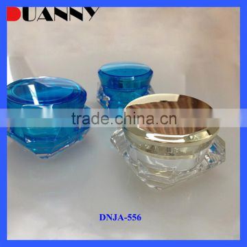 Blue Diamond Cosmetic Jar Packaging,Blue Diamond Jar