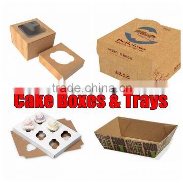 Cake Box Design, Customized Unprinted Packaging Boxes Supplier