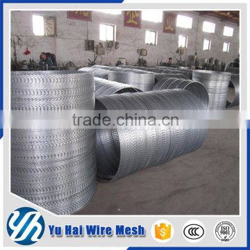 hot dipped & electro galvanized hight security razor barbed wire