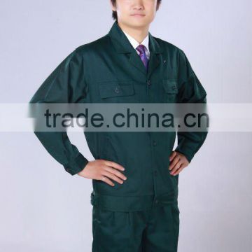 Men's green autumn workwear
