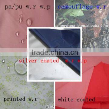 China Textile waterproof poly taffeta fabric for sale