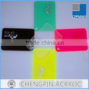 Thickness 2-40mm high quality color perspex sheet