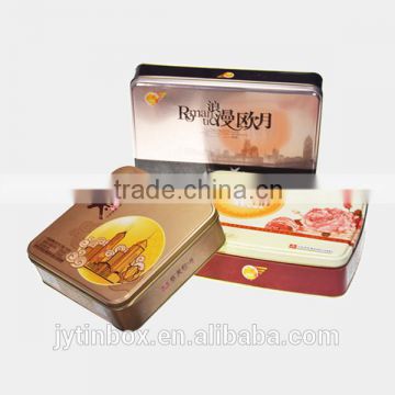 Tin box manufacture high quality best selling snack food packaging metal box