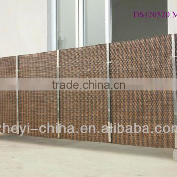 Cover mat-synthetic rattan balcony fence