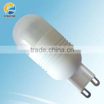 Commerical lighting mini 3W AC 110V or 230V ceramic G9 LED bulb