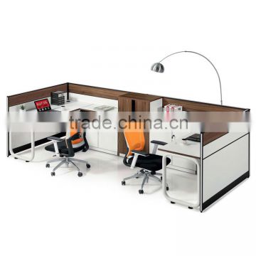 Economic Practical Office Workstation with Fixed Cabinet