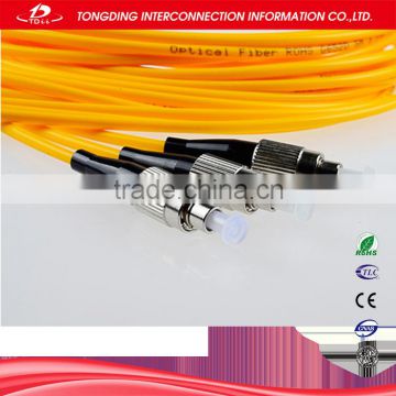 Customized length lc fiber optic jumper