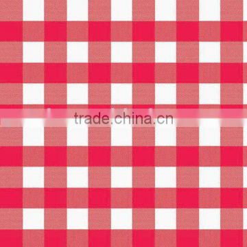 Checker and Stripe PVC Tablecloth