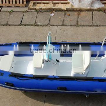 middle semi-rigid inflatable boat China made rib boat for sale
