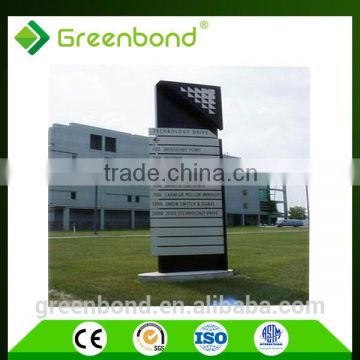 Greenbond hotest aluminum composite panel ACP panel acm for outdoor advertising sign