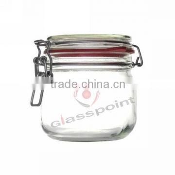 500ml glass jar for food starage