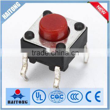 4pin tact switch with knob 6*6*5 tact switch apply for electrical appliance