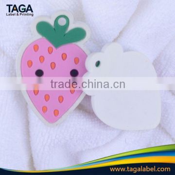 high quality China custom pvc logo labels