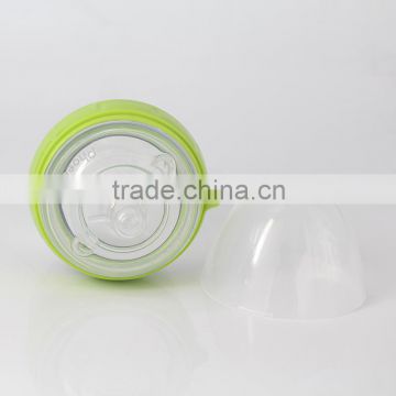 new 2016 150ml food grade silicone unique baby bottle for adult