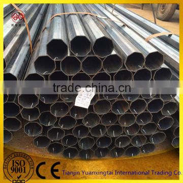 Welded galvanised welding octagonal steel structure tube China supplier