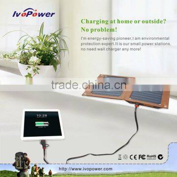 OEM solar power bank charger with thin film solar panel, high efficiency Sunpower flexible thin film solar panel