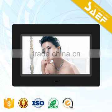 photo frame new models with remote control 1024*600 7 inch digital photo frame
