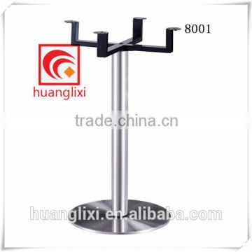 Round stainless steel base,stainless steel dining tables leg,leisure table leg,west dining table leg,coffee table leg