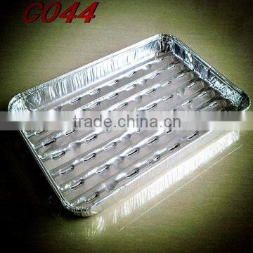 aluminium disposable bbq tray