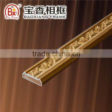 Baoxiang 9037-2LG 4.3*1.3cm China wood decorative mouldings