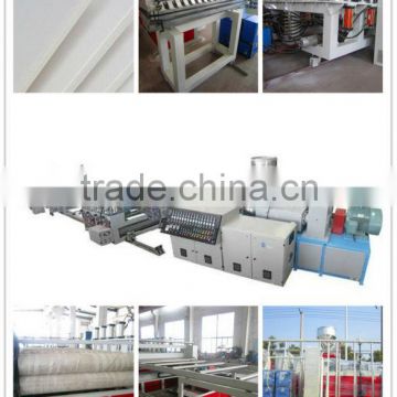 PVC crust foam board production line