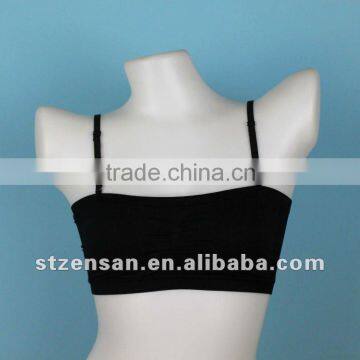 ladies' fashion black sexy net bra