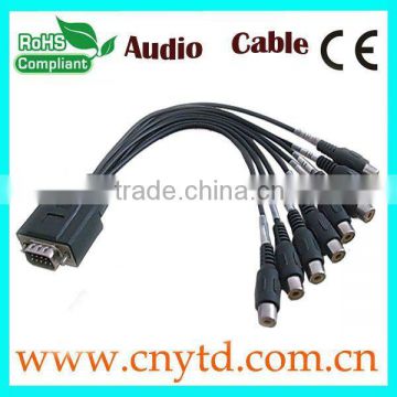 componet 8 dc cable to vga cable