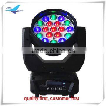 19x10w rgbw 4in1 led moving head zoom, led zoom moving head