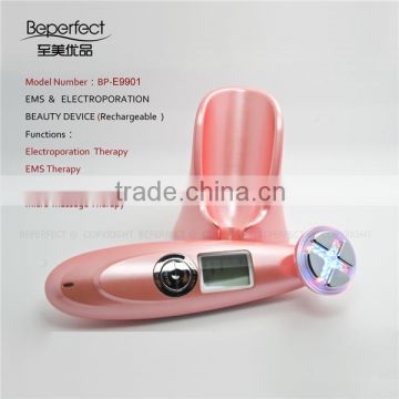 travel size face and neck lift machine with ce