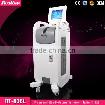 Latest technology diode laser 808nm hair removal epilation desktop machine for permanent hair removal