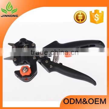quality promised 3 blades pruning grafting ratchet scissors wholesale