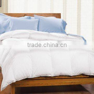 wholesale french luxury cooling white plain feather down quilt for bed china
