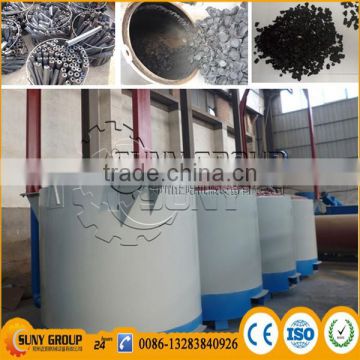 low electricity consumption timber bbq charcoal briquette making machine