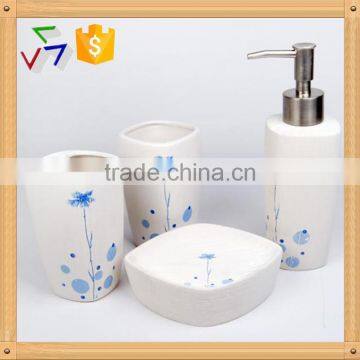 elegant style ceramic bathroom set