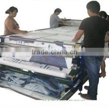 Oil Drum Sublimation heat press transfer machine of fabric cloth