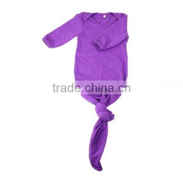 100% Cotton knit unisex spring solid purple baby onesie baby clothes romper bodysuit for baby