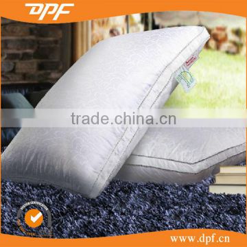 100% cotton 90% white duck down 10% feather 1300g hotel pillow