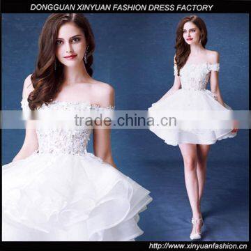 New Fashion Womens Off Shoulder Elegant Ball Gown Prom Formal Wedding Dress Ladies Bridesmaid Robes