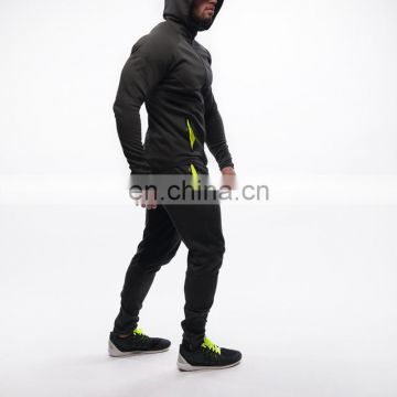 gym polyester sweatpants mens muscle fit tracksuit