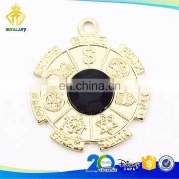 Hot Selling Arab Religious Medallas with Black Acrylic Stone