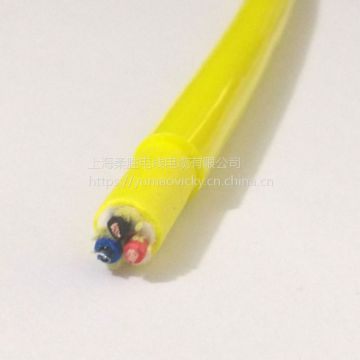 Orange Flame Resistant Oil Delivery  Rov Tether Cable