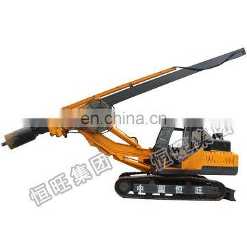 Fast pilling speed hydraulic pile drive machine