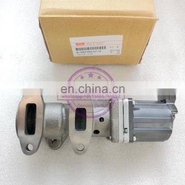 100% Genuine and new Exhaust Gas Recirculation Valve  8-98238247-0 for 4HK1 engine