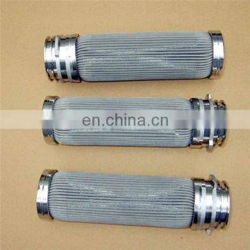 Stainless steel melt filter element, sintered melt filter for industrial equipment