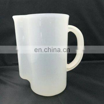 2 gallon transparent plastic water jug